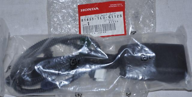 Featured image for “BUCKLE, RIGHT FRONT SEAT BELT INNER”