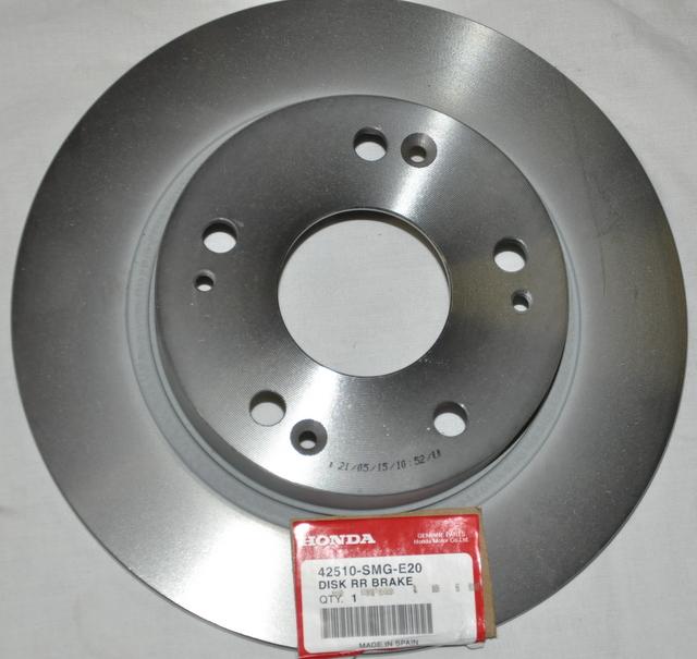 Featured image for “BRAKE DISK REAR (VX5 2007–2011) (TYPE R 2007–2011)”