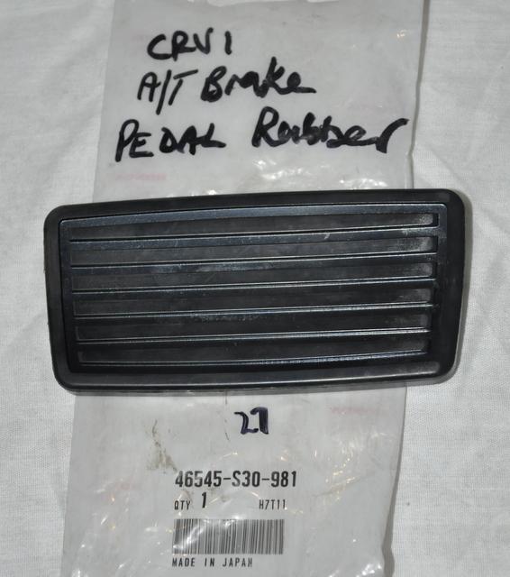 Featured image for “BRAKE PEDAL RUBBER AT (46545-S30-981) – NEW”