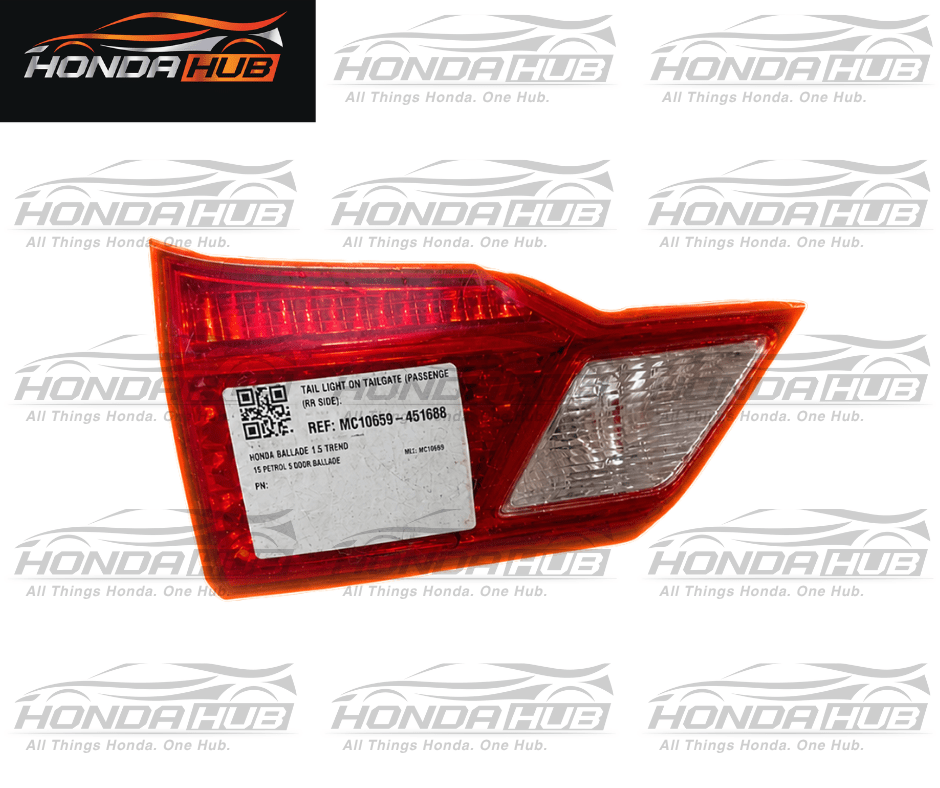Featured image for “Honda Ballade 2011 - 2020 Left Rear Tail Light - Used”