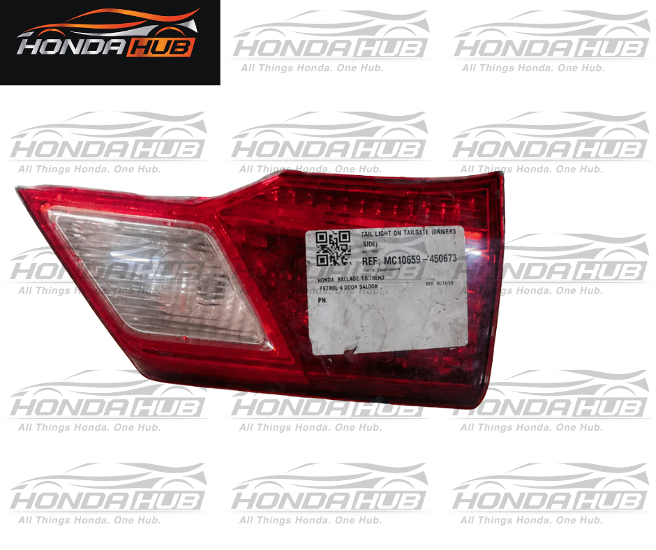 Featured image for “Honda Ballade 2011–2015 Right Inner Tail Light - Used”